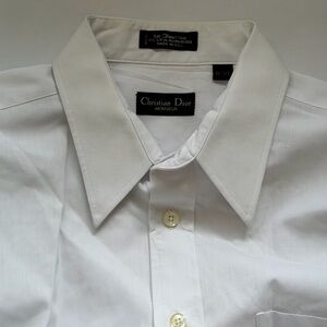Dior Classic White Dress Shirt for Men
